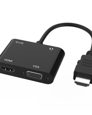 5165HV HDMI to HDMI   VGA Adapter